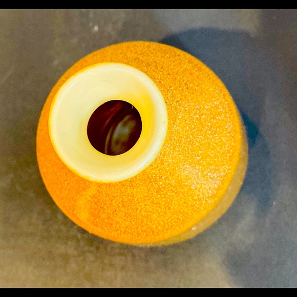 Adorable Vintage Rust Bud Vase - Picture 3 of 7